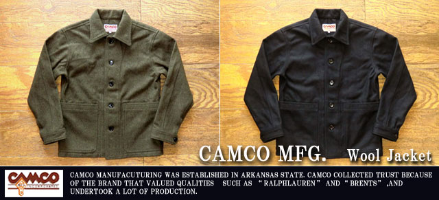 [CAMCO]カムコ-ウールワークジャケット