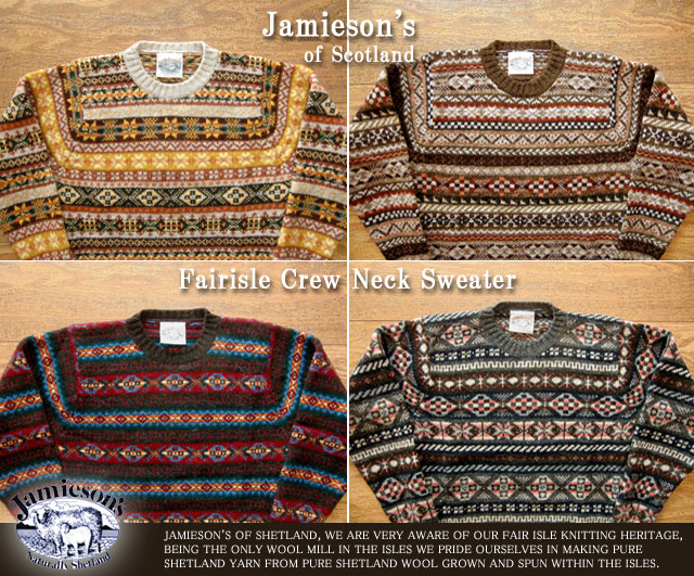 楽天市場】ジャミーソンズ JAMIESON'S フェアアイル柄 ウール