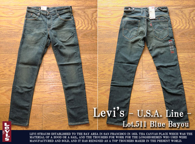 リーバイス511-Blue Bayou