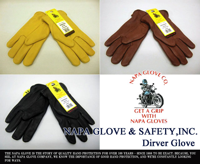 NAPA GLOVE SAFETY,INCナパグローブ/ディアスキンレザードライバーグローブ(裏地なし)/三重県松阪市チャットストリート