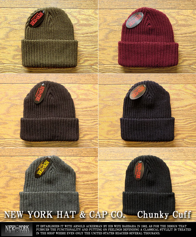 ニューヨークハット-チャンキーカフ